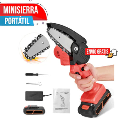 Motosierra portátil recargable de 6 pulgadas