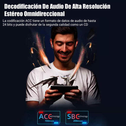 AUDÍFONOS BLUETOOTH M28 RGB - ALTA CALIDAD DE SONIDO